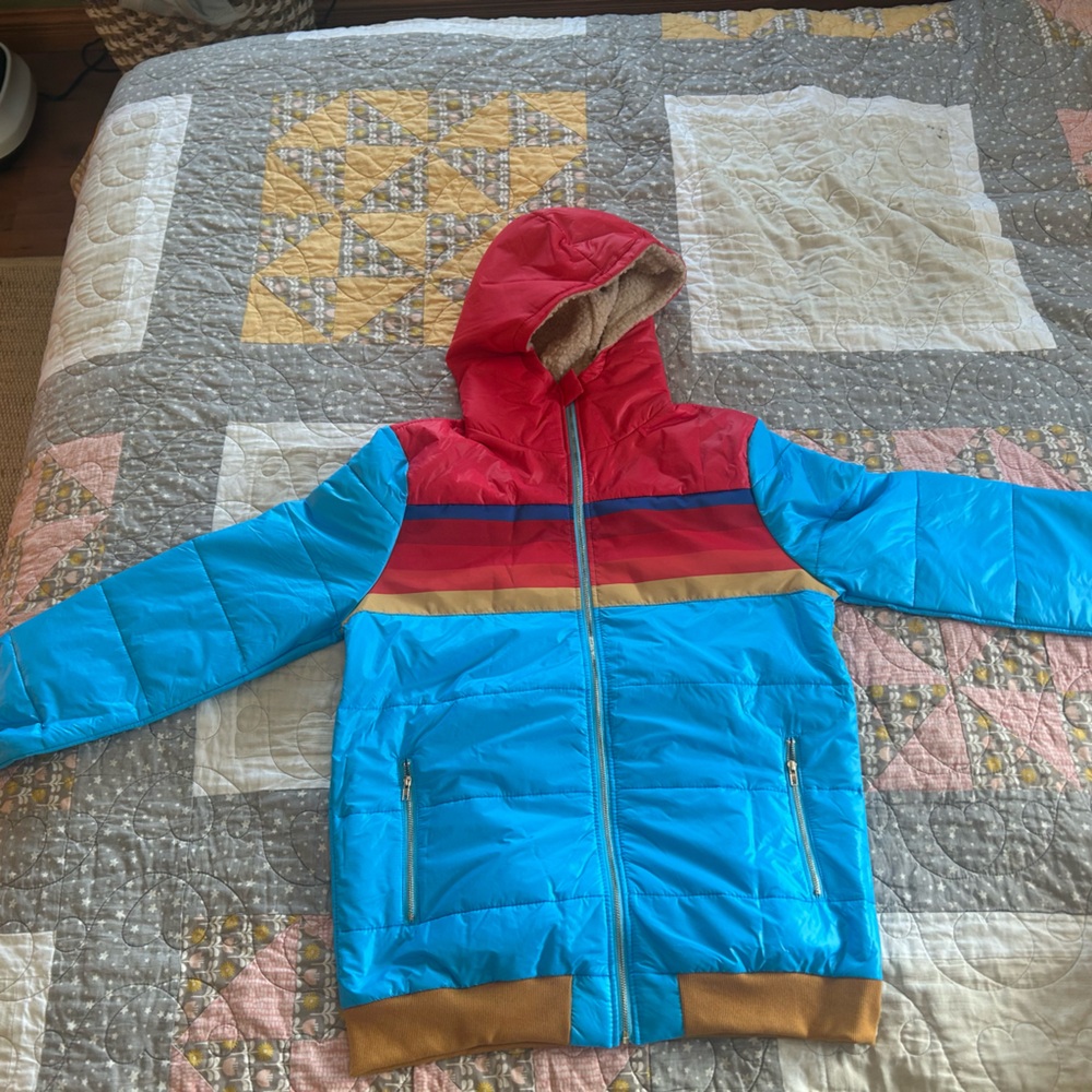 Light bright colorful jacket
